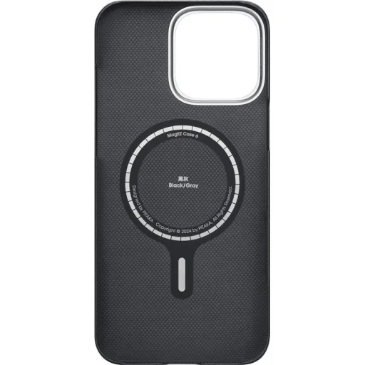 Pitaka Ultra-Slim PitaTap puzdro čierne/sivé pre iPhone 16 Pro Max - 3