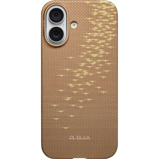  iPhone 17 Golden Glint Pitaka Ultra-Slim tok - 2