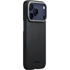 iPhone 17 Pro Max Black/Grey Pitaka Ultra-Slim puzdro