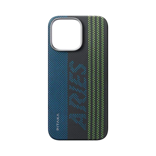 iPhone 16 Pro Pitaka x Aries Tactile Woven Case Credit Card tok - 1