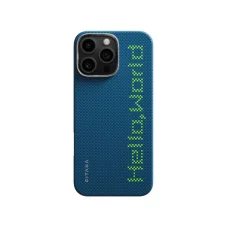 iPhone 16 Pro Max Pitaka Tactile Woven Case Hello World tok