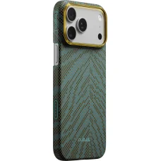 iPhone 17 Pro Max Dive Green Pitaka Edge Case Breath of Veins tok