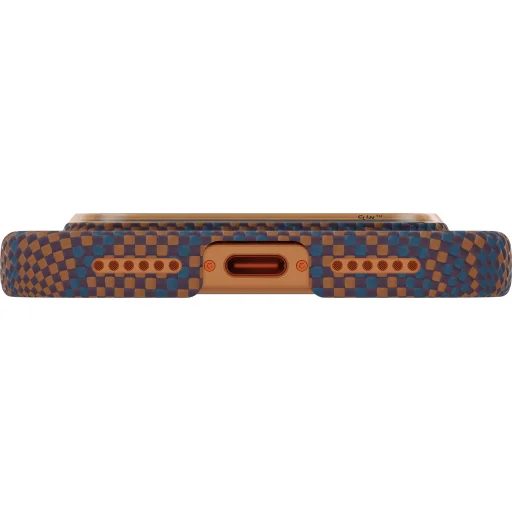 Puzdro Pitaka Edge Case Breath of Veins Burning Orange pre iPhone 17 Pro Max - 6