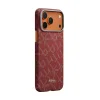iPhone 17 Pro Max Pitaka Ultra-Slim tok Monogram-Gold/Red thumbnail