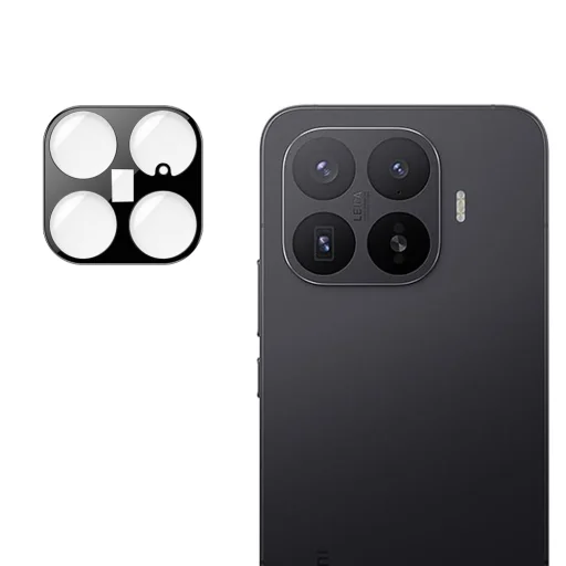 Xiaomi 17T Pro fekete Techsuit Teljes Kameraüveg kameravédő üvegfólia - 1