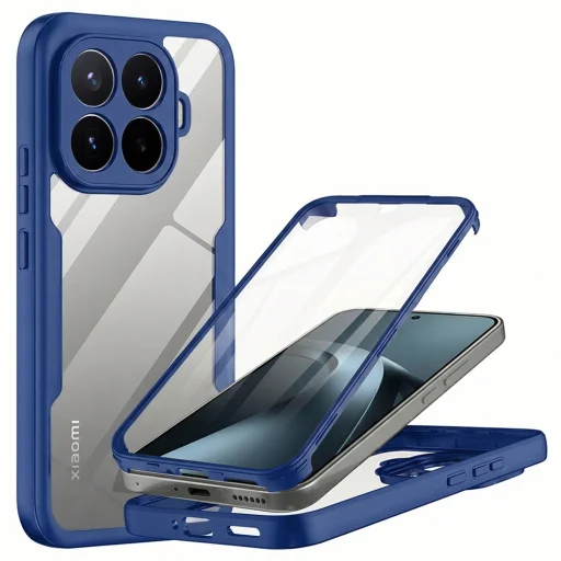 Modré puzdro série Techsuit ColorVerse 360 pre Xiaomi 17T Pro s ochranou displeja - 1