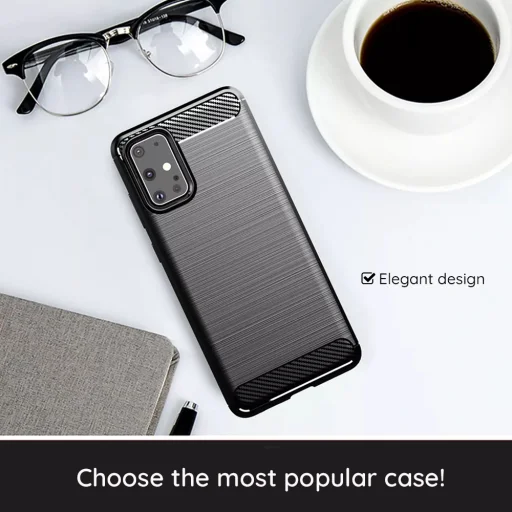 Google Pixel 11 Pro XL fekete Techsuit Carbon Silicone tok - 9