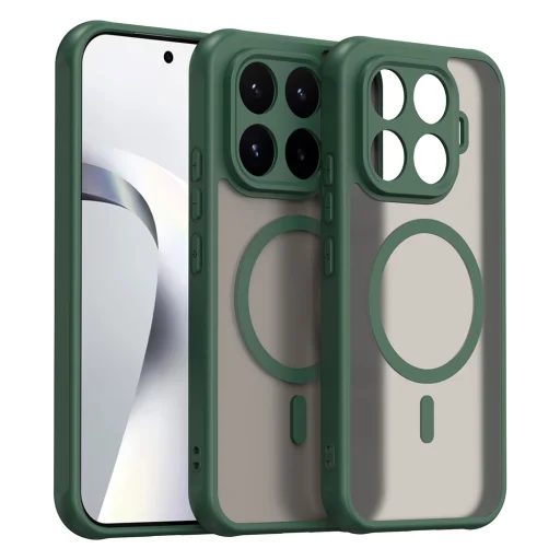 Xiaomi 17T zöld Techsuit HaloFrost II mágneses tok - 2