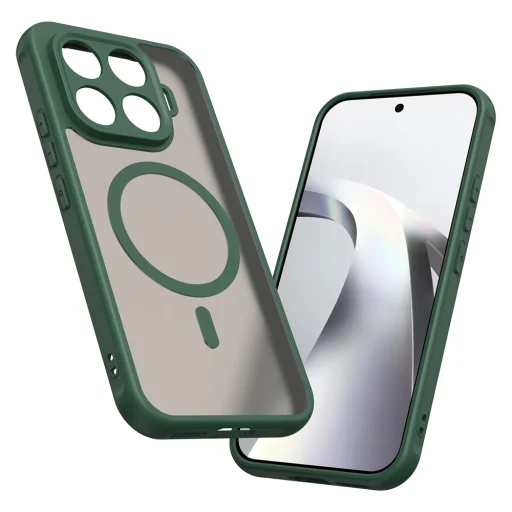 Xiaomi 17T zöld Techsuit HaloFrost II mágneses tok - 3