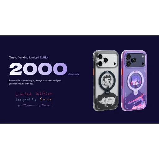 Torras Ostand Q3 Air Gawx Limited, Neon night muse - iPhone 17 Pro Max - 17