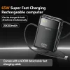 Yesido YP97 powerbank 20000 mAh 65W, szürke thumbnail