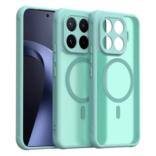 Xiaomi 17T Pro mätovozelené puzdro Techsuit HaloFrost II MagSafe - 2