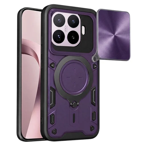 Fialové puzdro Techsuit CamGuard Pro pre Xiaomi 17T - 1