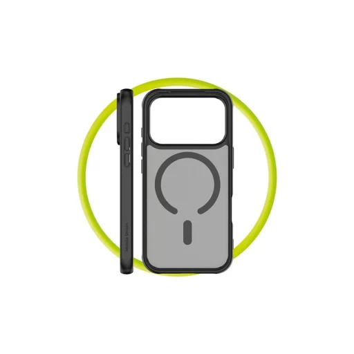 Mobile Origin Hybrid MagSafe puzdro, matné čierne – iPhone 17 Pro - 5