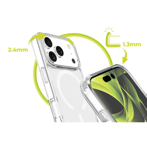 Mobile Origin Easy Hybrid MagSafe Case priehľadný kryt pre iPhone 17 Pro Max - 7