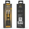Techsuit TitanSync Pro USB2.0 USB-C adat- és töltőkábel, 240 W, 2 m, szürke thumbnail