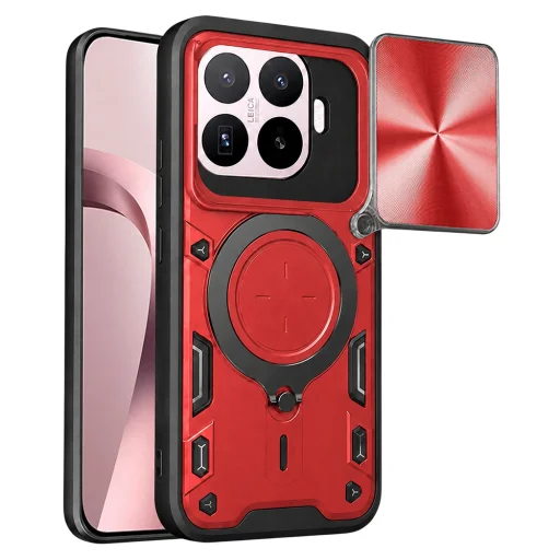 Techsuit CamGuard Pro tok Xiaomi 17T Piros tok - 1