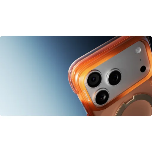 Torras Ostand Q3 Air, horizon orange - iPhone 17 Pro Max - 6