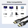 Techsuit NexusVision Pro HDMI 2.1 kábel, 2 m, sivý thumbnail