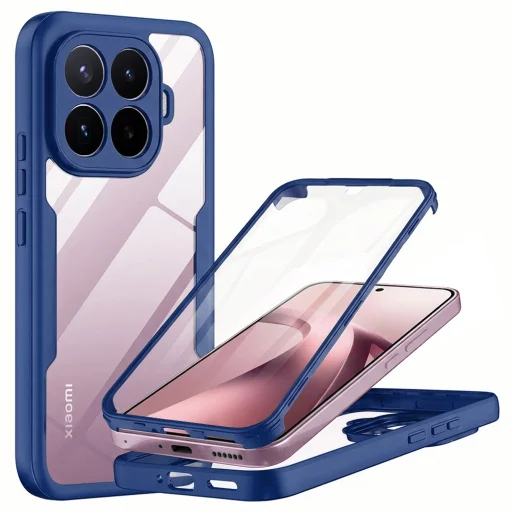  Xiaomi 17T kék Techsuit ColorVerse 360 sorozatú tok kijelzővédővel - 1