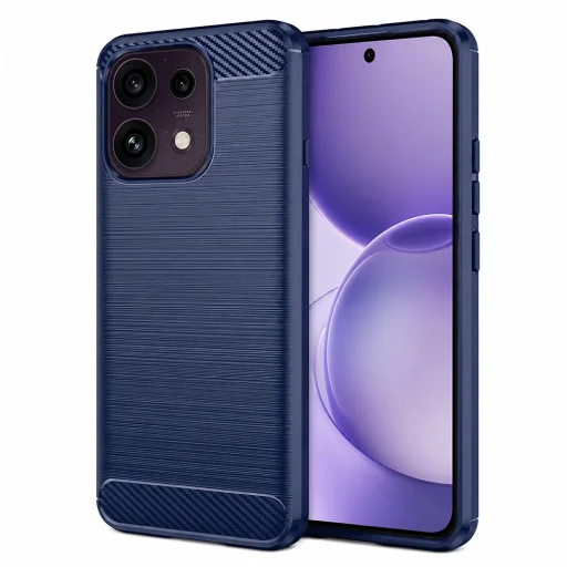  Oppo Reno16 F kék Techsuit Karbon szilikon tok - 1