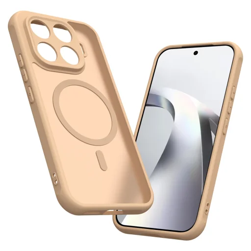 Xiaomi 17T zlaté magnetické puzdro Techsuit HaloFrost II - 3