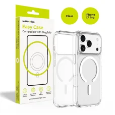 Mobile Origin Easy Hybrid MagSafe priehľadný kryt pre iPhone 17 Pro