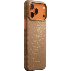 iPhone 17 Pro Max Pitaka Ultra-Slim Case Golden Glint tok