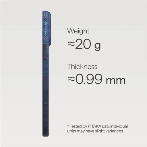 Puzdro Pitaka Ultra-Slim Case Over the Horizon pre iPhone 17 Pro - 9