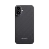 iPhone 16 Plus Fekete/Szürke Twill Pitaka ultravékony tok thumbnail