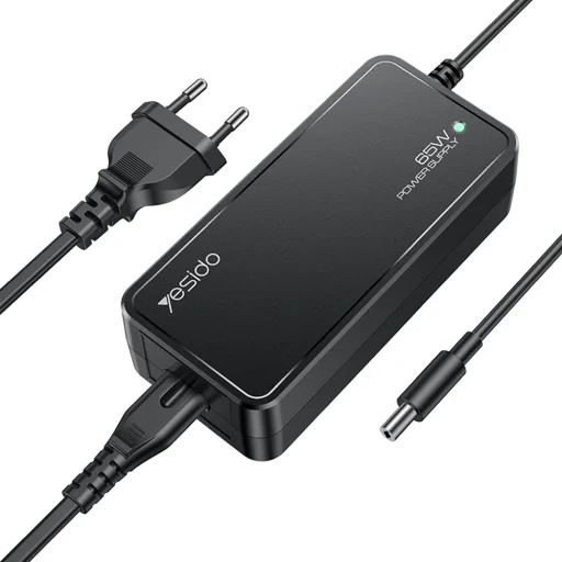 Yesido CG11E univerzális laptopadapter 65W 5A 1m fekete - 1