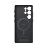Samsung Galaxy S25 Ultra Pitaka PIN Button Case Black/Grey Plain tok thumbnail