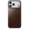 Nomad Magnetic Leather Back MagSafe hátlap iPhone 17 Pro készülékhez, rusztikus barna (Horween) thumbnail