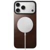 Nomad Magnetic Leather Back MagSafe hátlap iPhone 17 Pro készülékhez, rusztikus barna (Horween) thumbnail