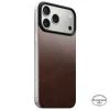 Nomad Magnetic Leather Back MagSafe zadný kryt pre iPhone 17 Pro, rustikálna hnedá (Horween) thumbnail