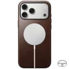 Nomad Modern Leather Case rustic brown (Horween) tok iPhone 17 Pro Max készülékhez thumbnail