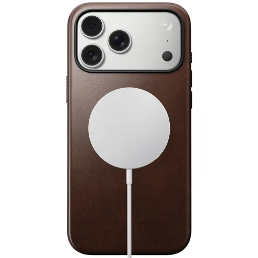 Nomad Modern Leather Case rustic brown (Horween) tok iPhone 17 Pro Max készülékhez - 3
