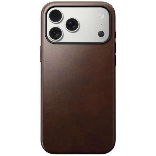 Nomad Modern Leather Case rustic brown (Horween) tok iPhone 17 Pro Max készülékhez - 7