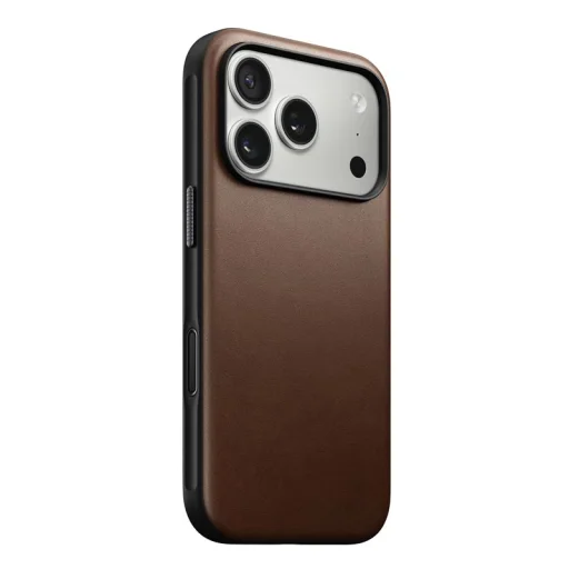 Nomad Modern Leather Case hnedý kryt pre iPhone 17 Pro - 4
