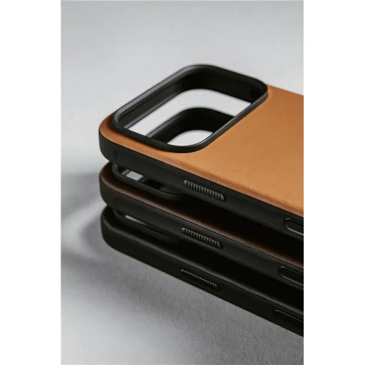 Kožené puzdro Nomad Modern Leather Case pre iPhone 17 Pro Max, english tan - 2