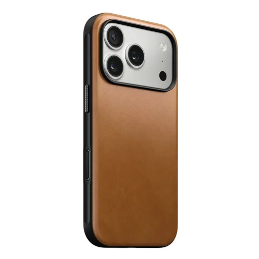 Nomad Modern Leather Case kožené puzdro, english tan – iPhone 17 Pro - 7
