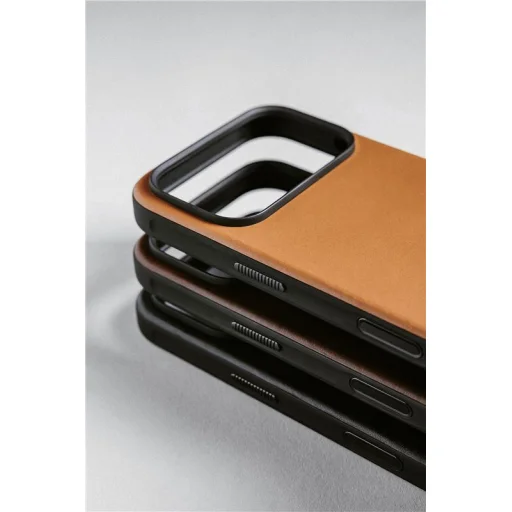 Nomad Modern Leather Case bőrtok iPhone 17 Pro Max készülékhez, english tan - 5