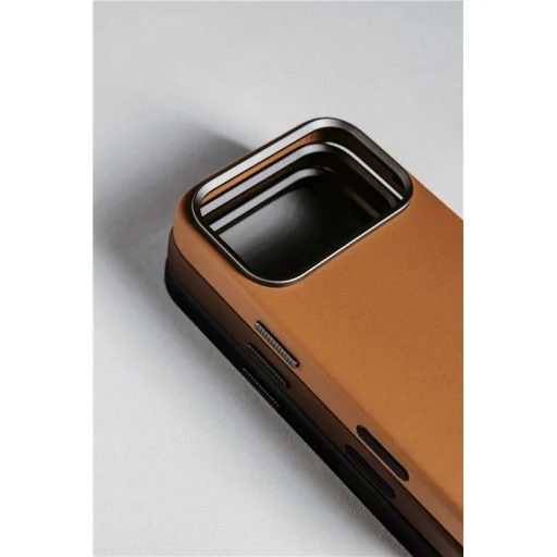 Nomad Traditional Leather Case čierne puzdro pre iPhone 17 Pro - 9