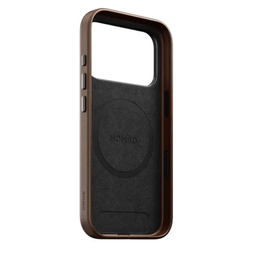 Nomad Traditional Leather Case hnedé puzdro pre iPhone 17 Pro - 9
