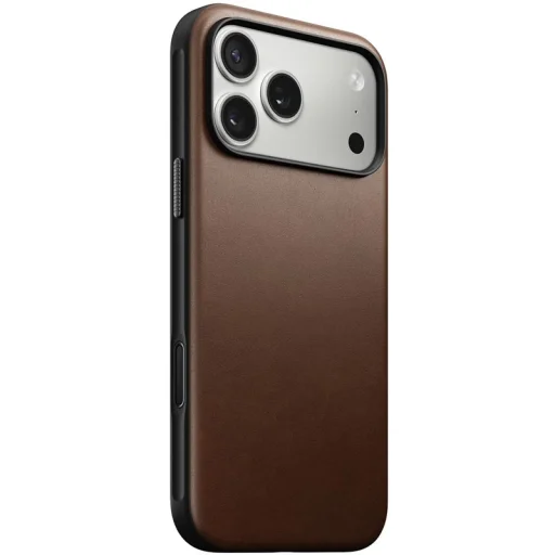 Nomad Modern Leather Case hnedý kryt pre iPhone 17 Pro Max - 2