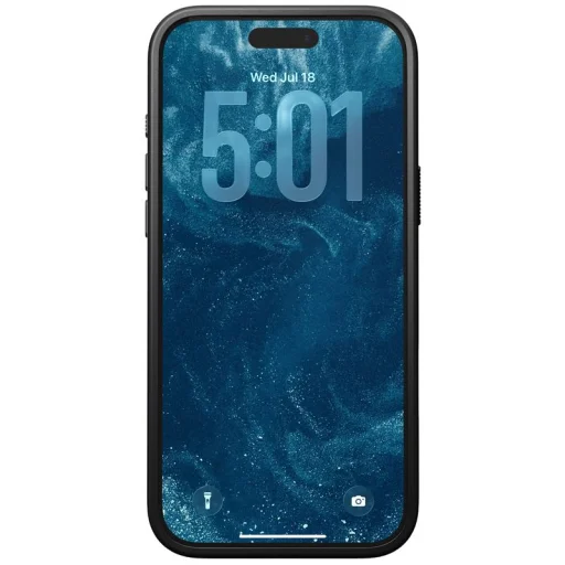 Nomad Modern Leather Case fekete tok iPhone 17 Pro Max készülékhez - 6