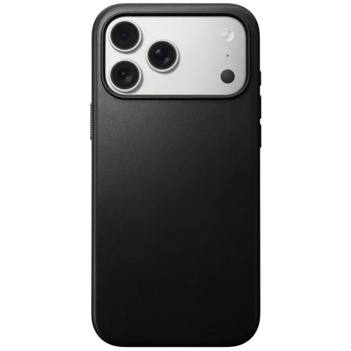 Nomad Modern Leather Case čierne puzdro pre iPhone 17 Pro Max - 1