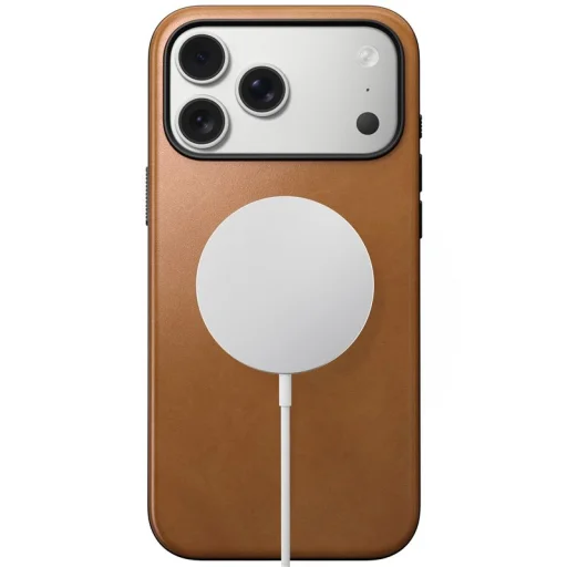 Kožené puzdro Nomad Modern Leather Case pre iPhone 17 Pro Max, english tan - 7