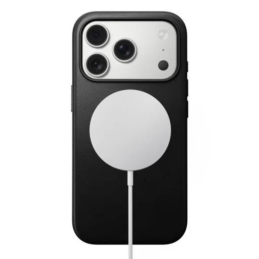Nomad Modern Leather Case fekete tok iPhone 17 Pro készülékhez - 7