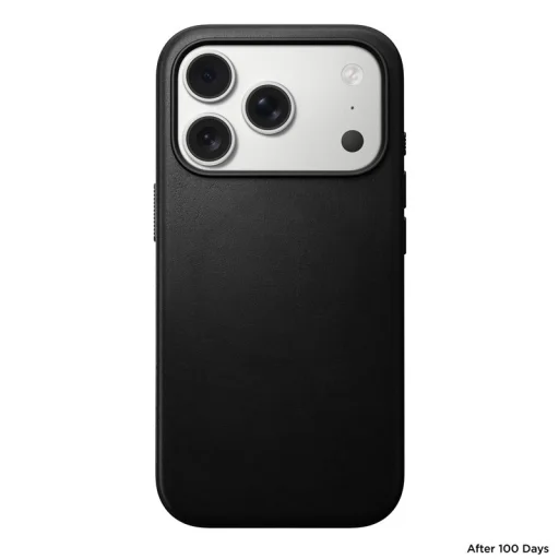 Nomad Modern Leather Case fekete tok iPhone 17 Pro készülékhez - 8